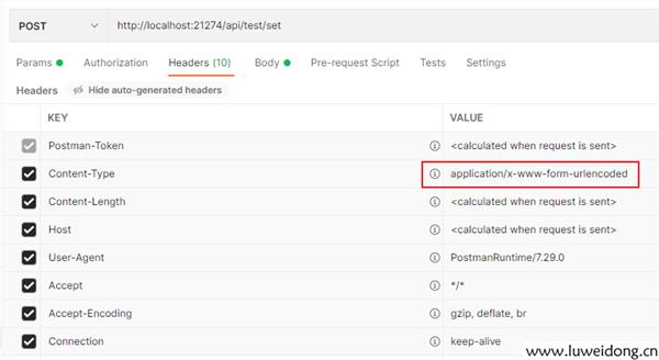 .NETCoreWEBAPI中接口参数的模型绑定